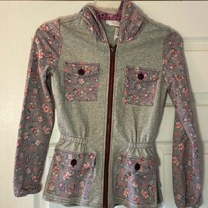 Matilda Jane zip up hooded jacket